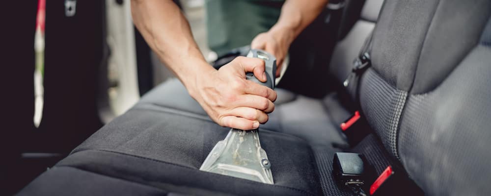 Carpet Cleaner on Car Seats