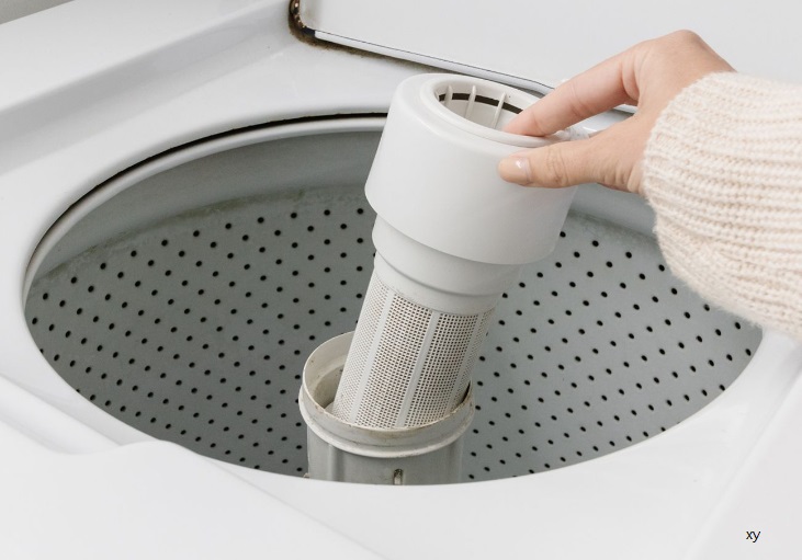 Washing Machine Lint Trap - Aquarian Lint Filter - Washing Machine Lint  Filter - Prevent Soap and Lint Buildup 