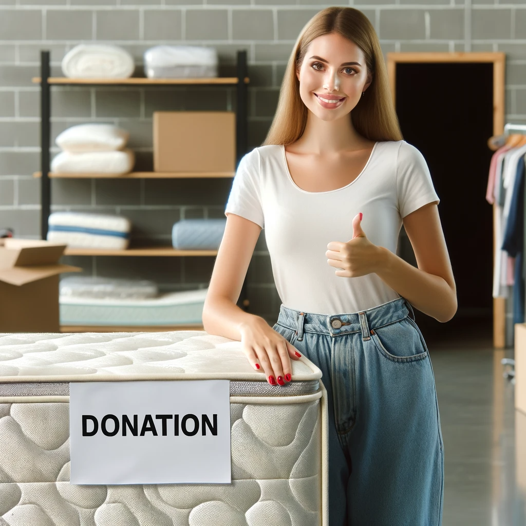Donating mattress shop