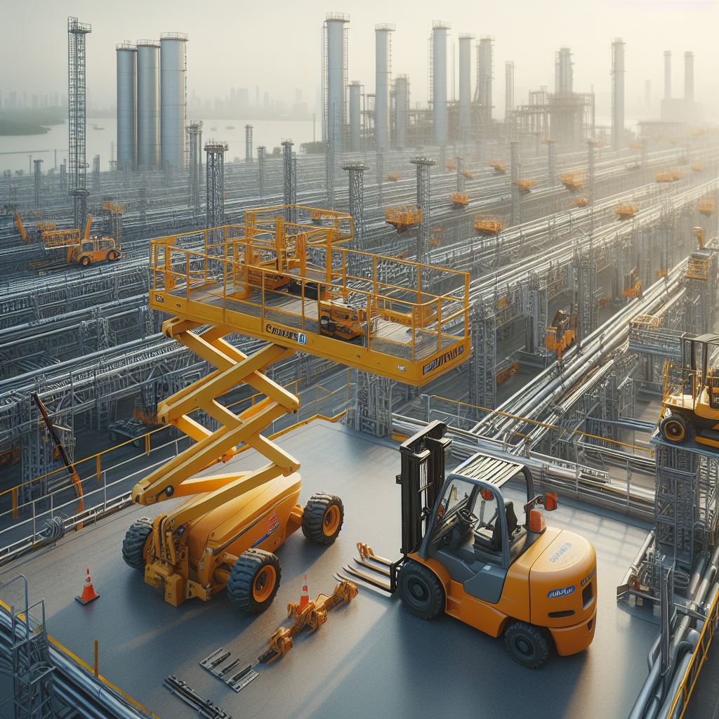 Boom Lift vs Forklift Carpet Cleaning Force