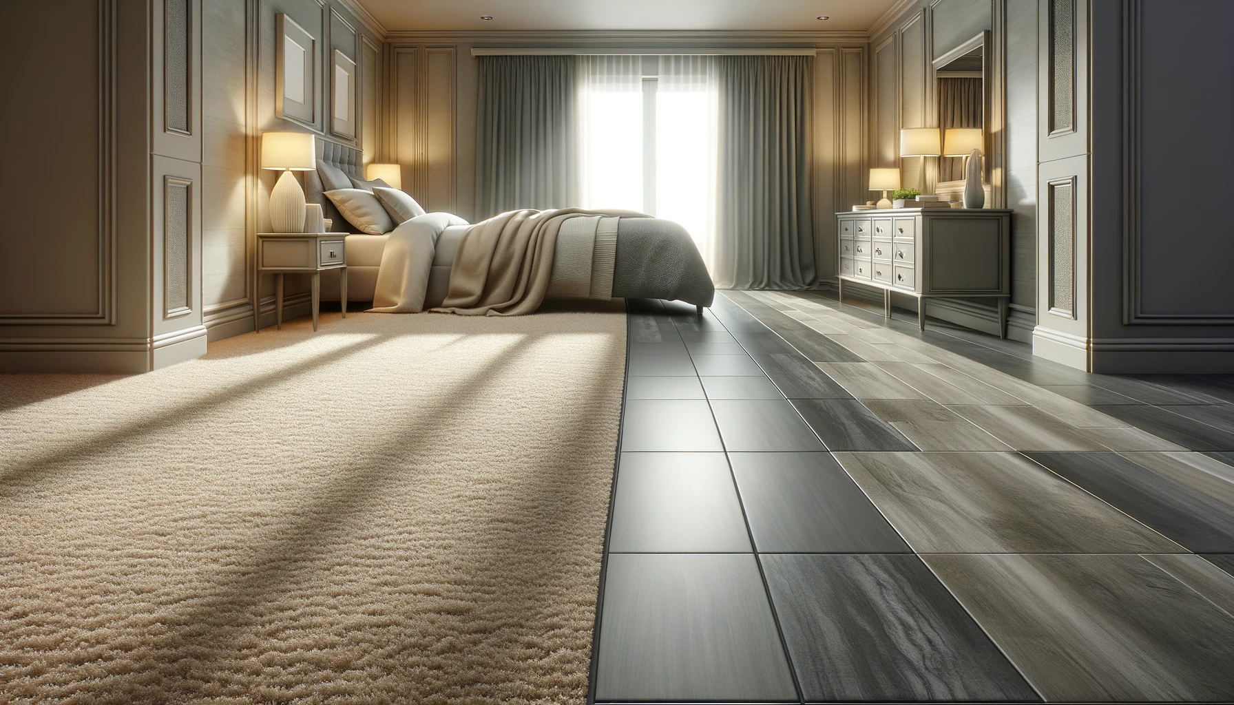 Carpet Vs Tile In Bedroom Carpet Cleaning Force