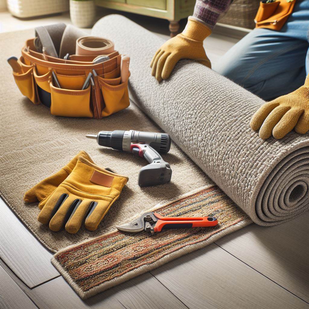 Cheap shop carpet installation
